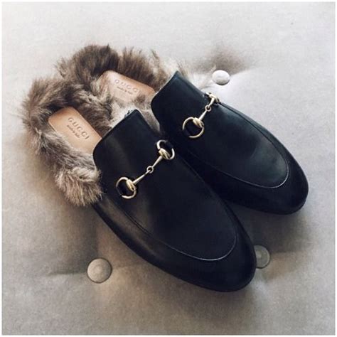 gucci loafer heels|Gucci loafers fluffy.